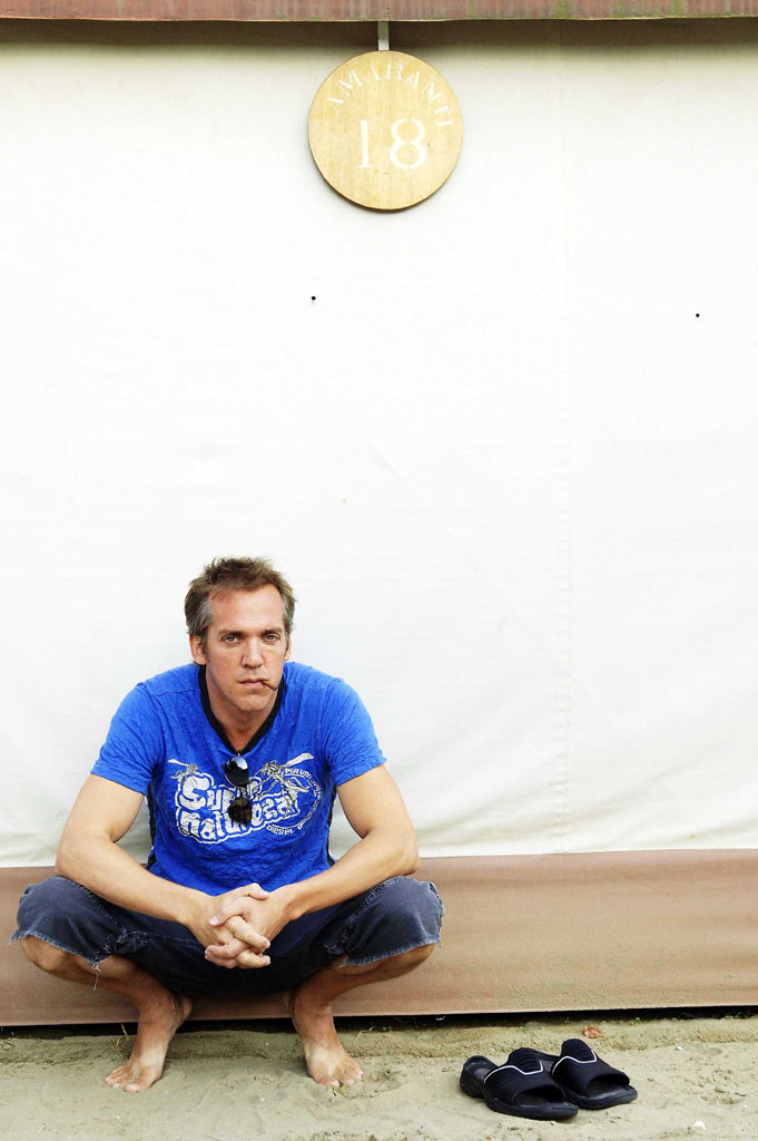 09/04/2005. 62nd Venice Film Festival. Close up of Canadian director Jean Marc Vallee.